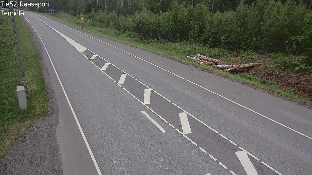Weather Camera Image Väg 52 Raseborg, Tenhola, Raasepori, Uusimaa