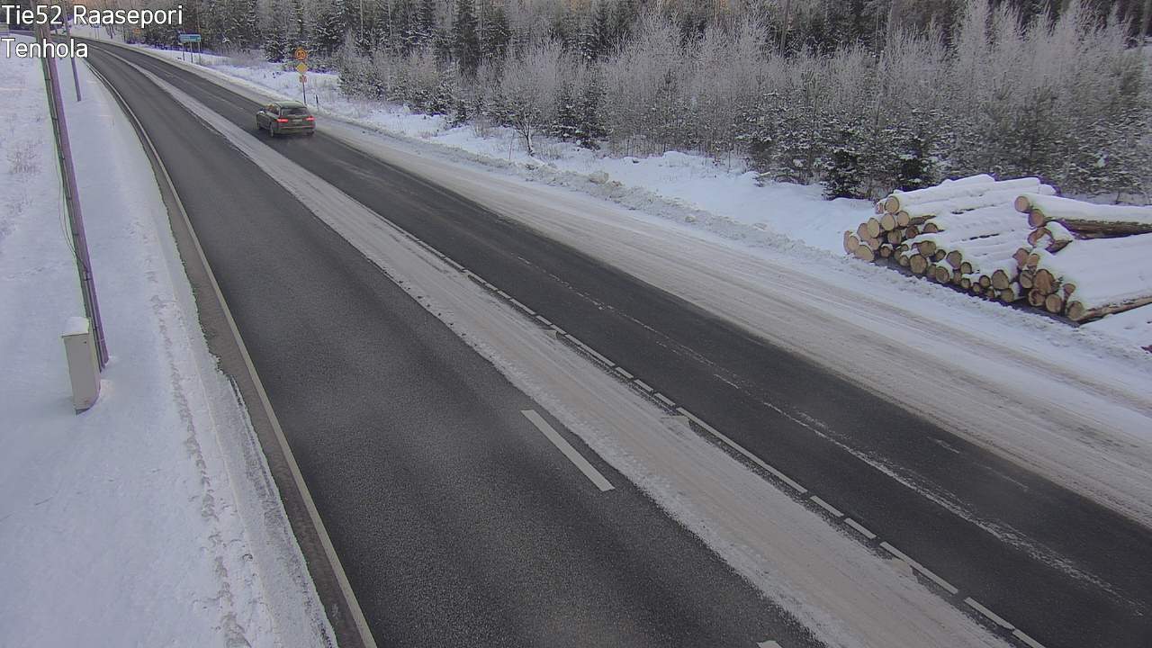 Weather Camera Image Väg 52 Raseborg, Tenhola, Raasepori, Uusimaa