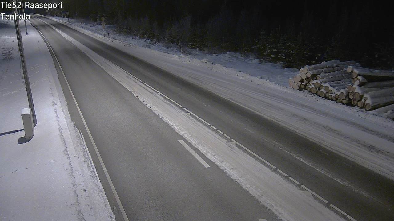 Weather Camera Image Väg 52 Raseborg, Tenhola, Raasepori, Uusimaa
