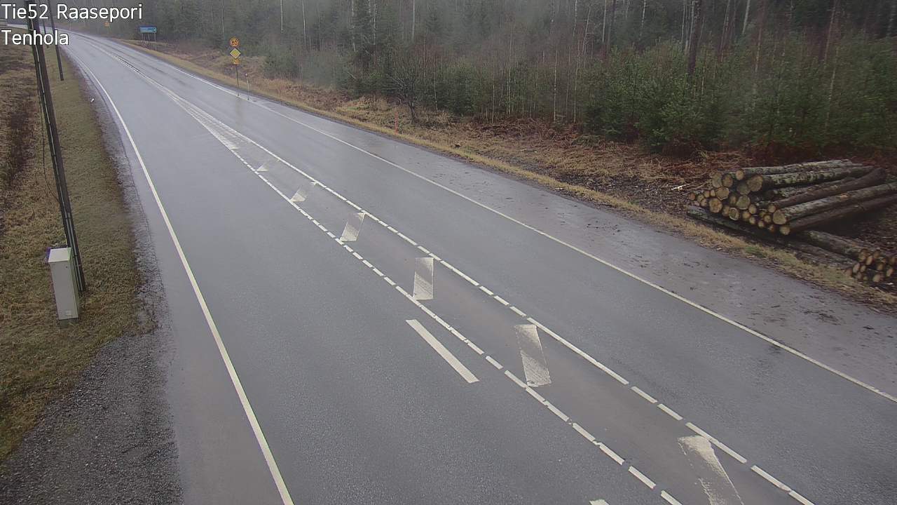 Weather Camera Image Väg 52 Raseborg, Tenhola, Raasepori, Uusimaa