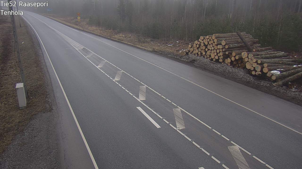 Weather Camera Image Road 52 Raasepori, Tenhola, Raasepori, Uusimaa