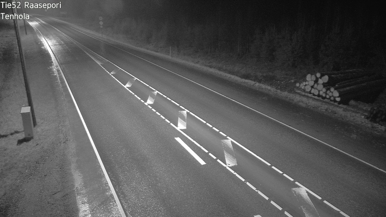 Weather Camera Image Väg 52 Raseborg, Tenhola, Raasepori, Uusimaa