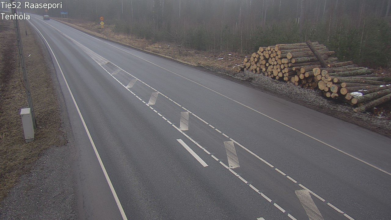 Weather Camera Image Road 52 Raasepori, Tenhola, Raasepori, Uusimaa
