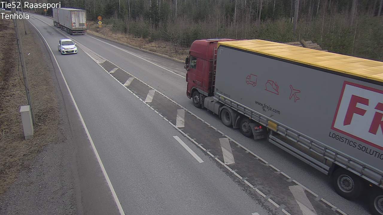 Weather Camera Image Road 52 Raasepori, Tenhola, Raasepori, Uusimaa
