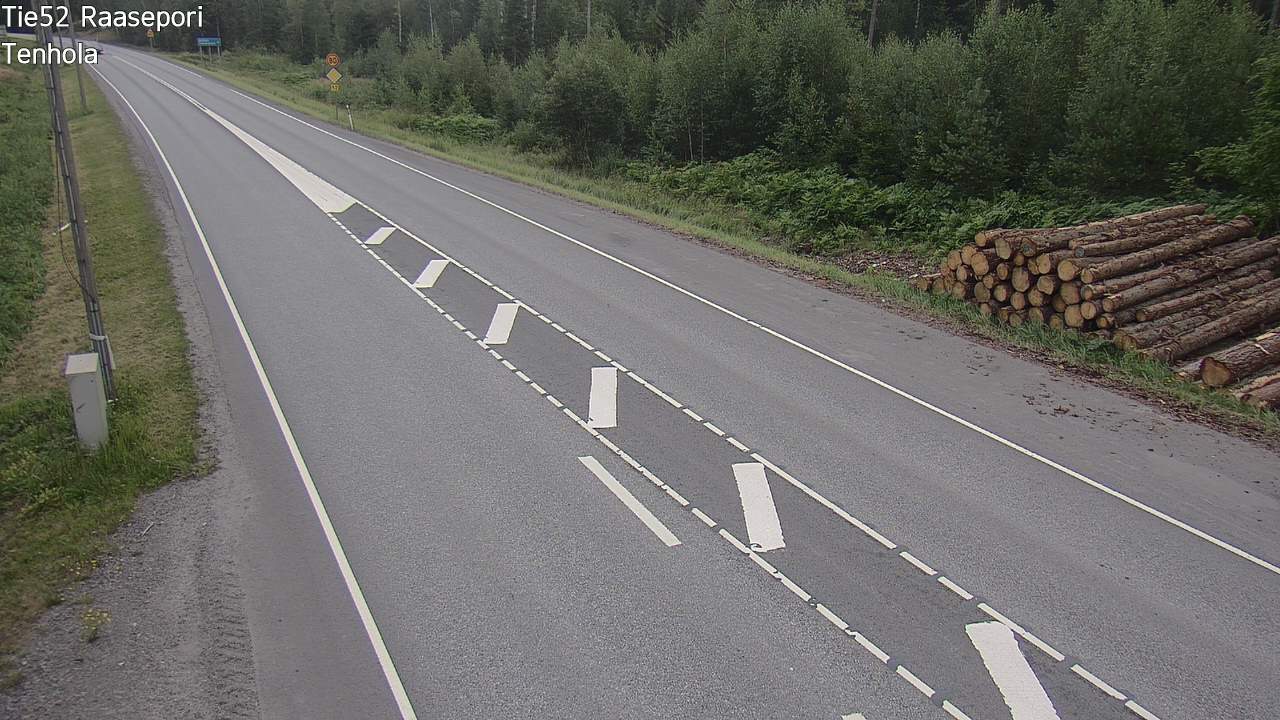 Weather Camera Image Road 52 Raasepori, Tenhola, Raasepori, Uusimaa