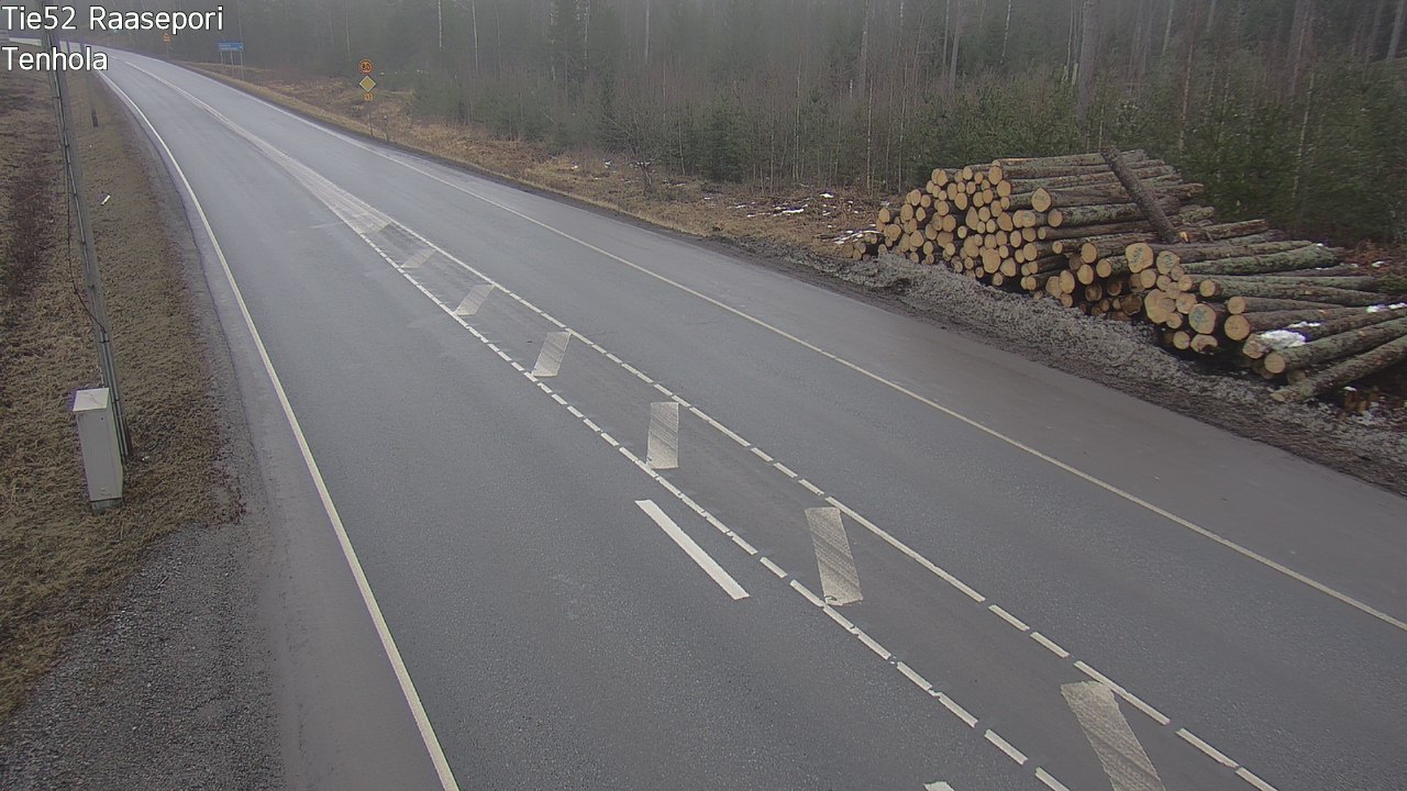 Weather Camera Image Road 52 Raasepori, Tenhola, Raasepori, Uusimaa