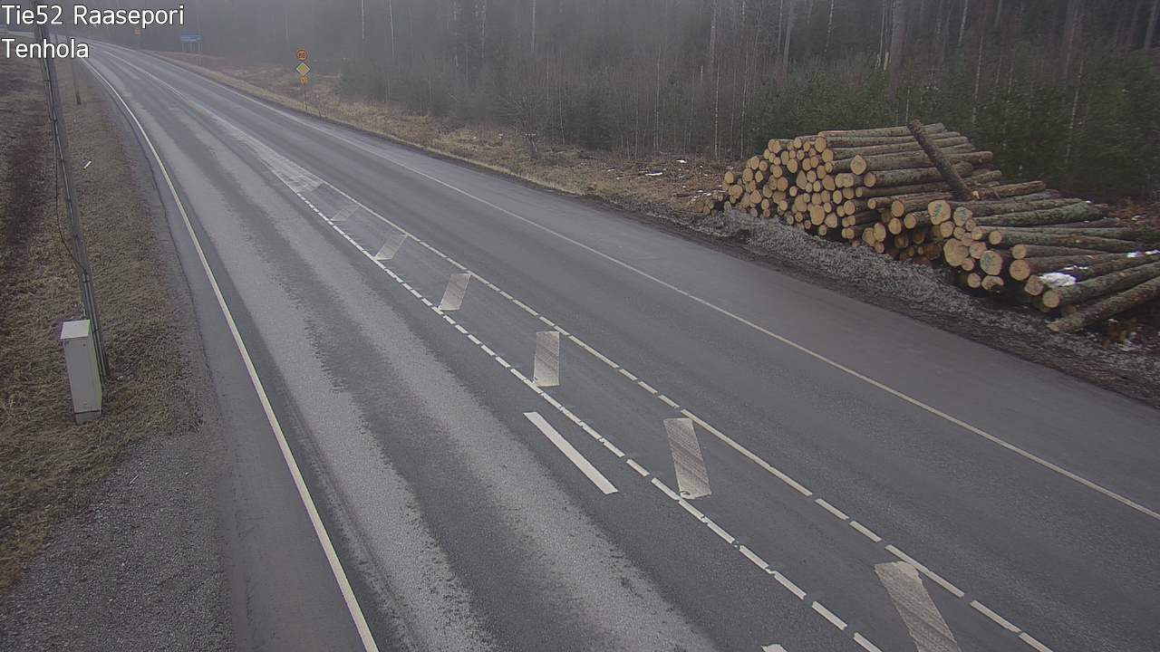 Weather Camera Image Road 52 Raasepori, Tenhola, Raasepori, Uusimaa
