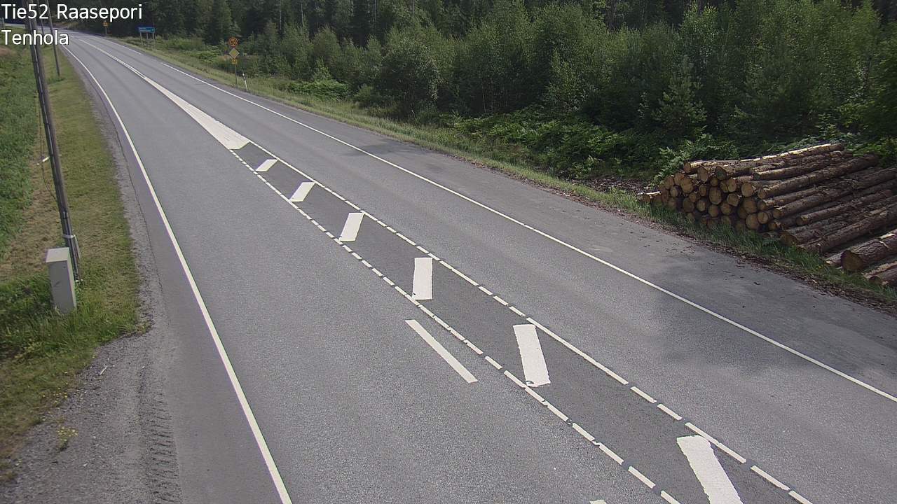 Weather Camera Image Road 52 Raasepori, Tenhola, Raasepori, Uusimaa