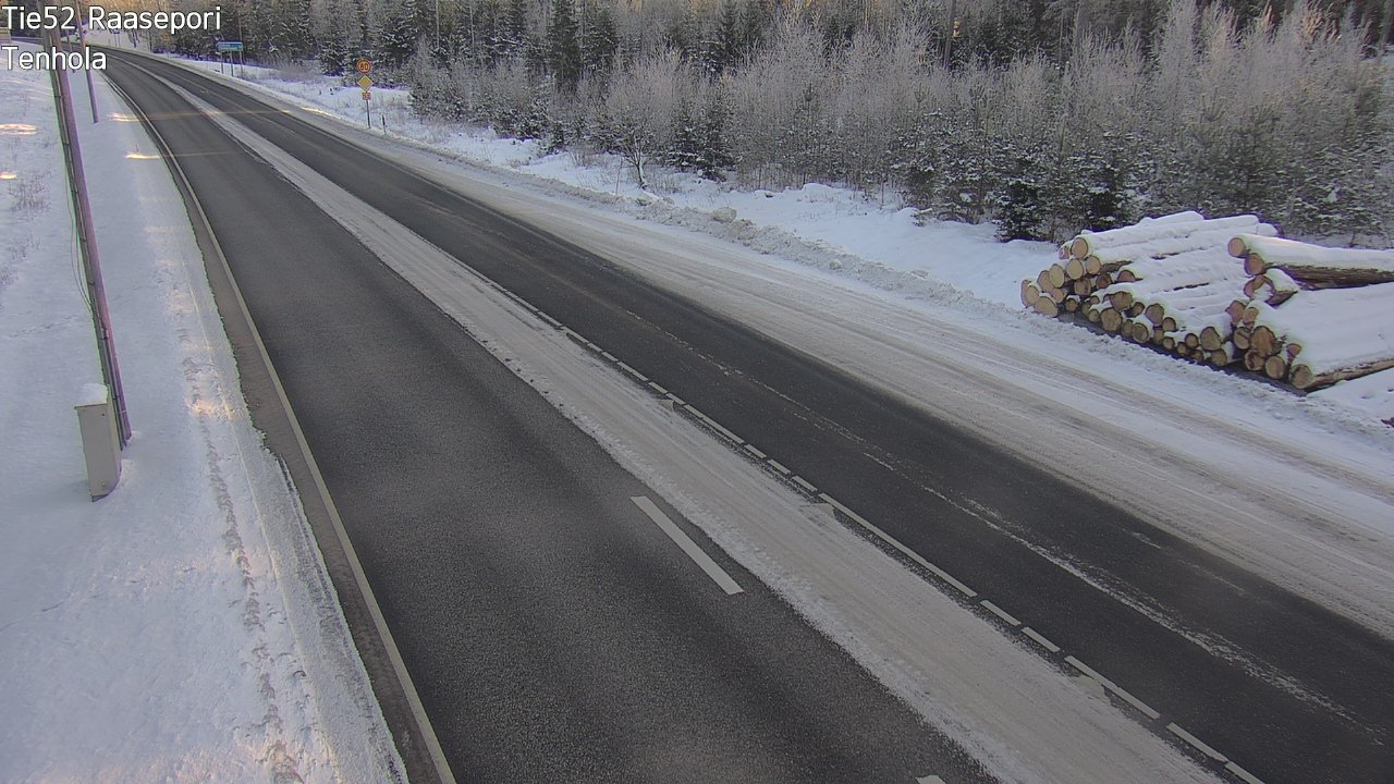 Weather Camera Image Väg 52 Raseborg, Tenhola, Raasepori, Uusimaa