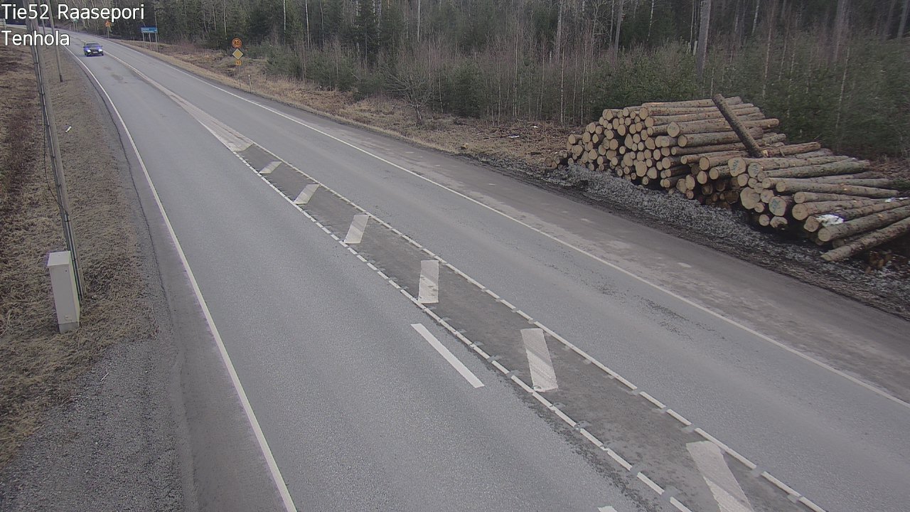 Weather Camera Image Road 52 Raasepori, Tenhola, Raasepori, Uusimaa
