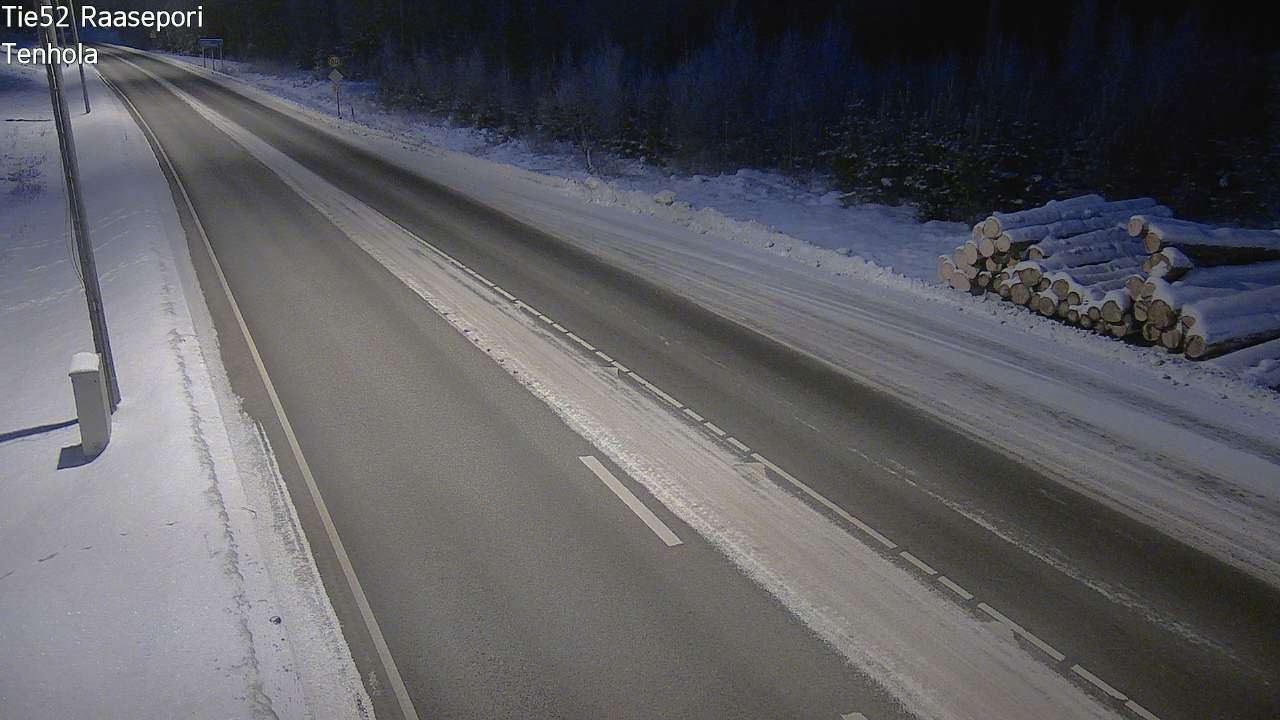 Weather Camera Image Väg 52 Raseborg, Tenhola, Raasepori, Uusimaa