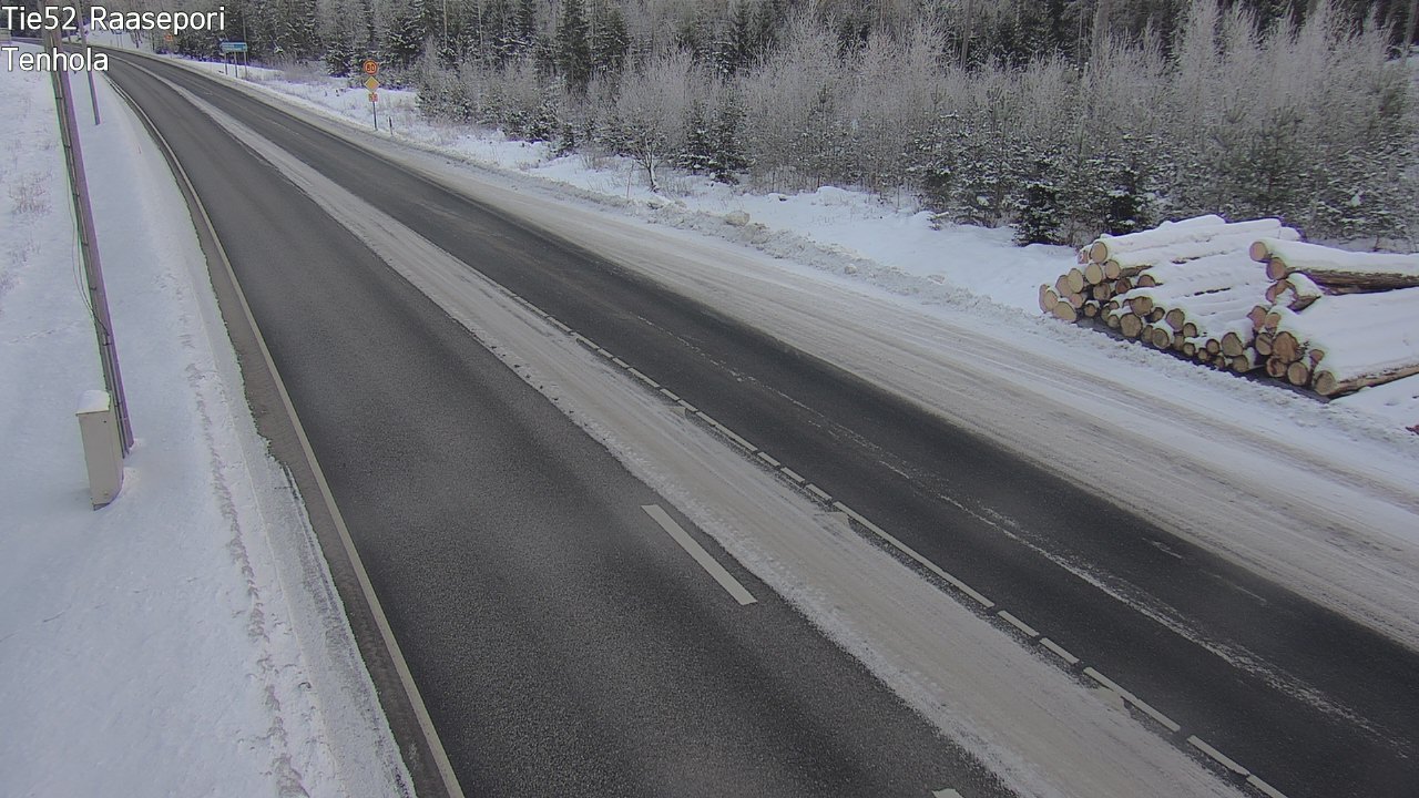 Weather Camera Image Väg 52 Raseborg, Tenhola, Raasepori, Uusimaa