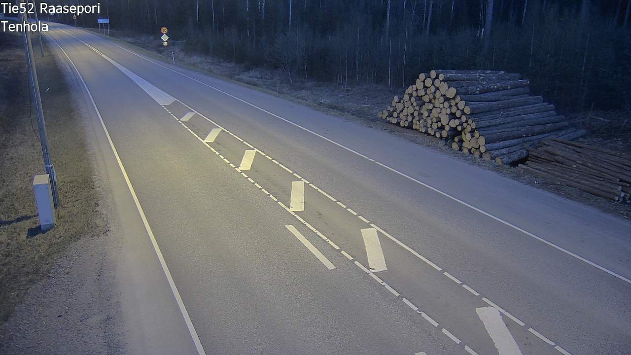 Weather Camera Image Road 52 Raasepori, Tenhola, Raasepori, Uusimaa