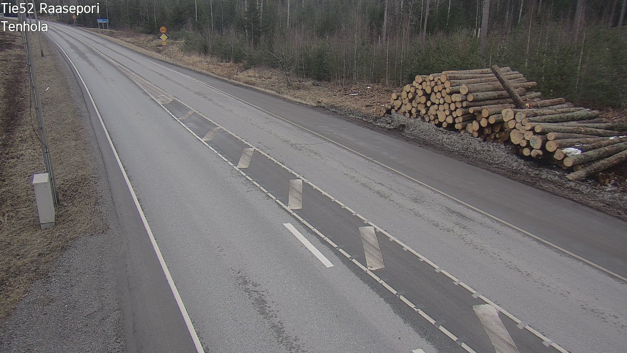 Weather Camera Image Road 52 Raasepori, Tenhola, Raasepori, Uusimaa