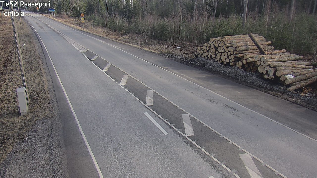 Weather Camera Image Road 52 Raasepori, Tenhola, Raasepori, Uusimaa