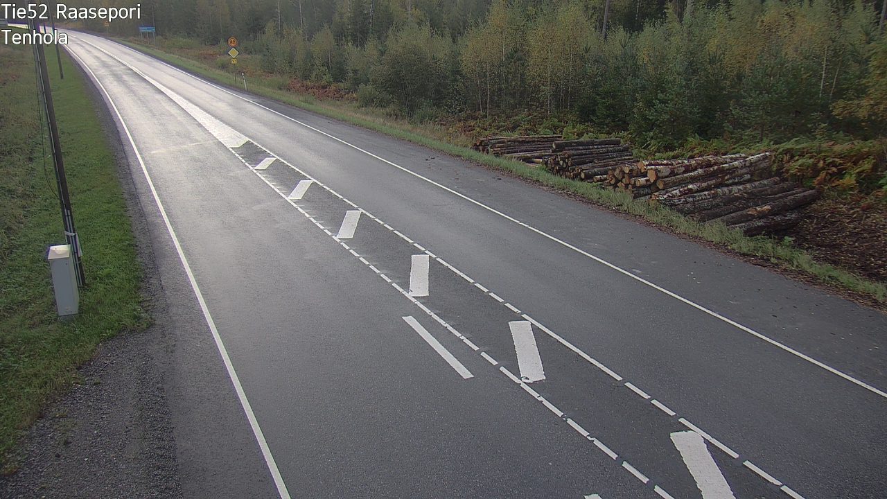 Weather Camera Image Road 52 Raasepori, Tenhola, Raasepori, Uusimaa