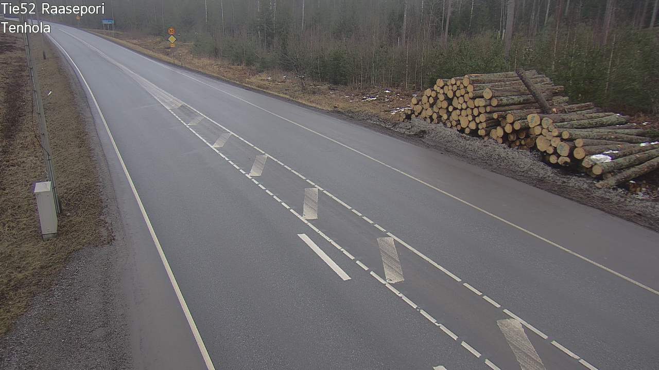 Weather Camera Image Road 52 Raasepori, Tenhola, Raasepori, Uusimaa