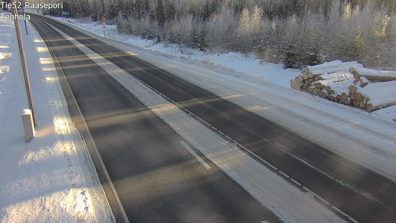 Weather Camera Image Väg 52 Raseborg, Tenhola, Raasepori, Uusimaa