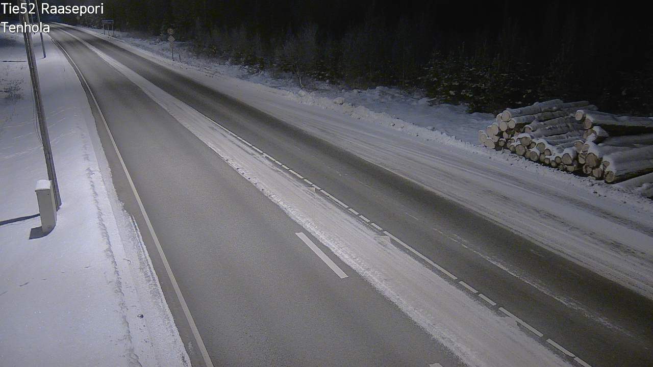 Weather Camera Image Väg 52 Raseborg, Tenhola, Raasepori, Uusimaa