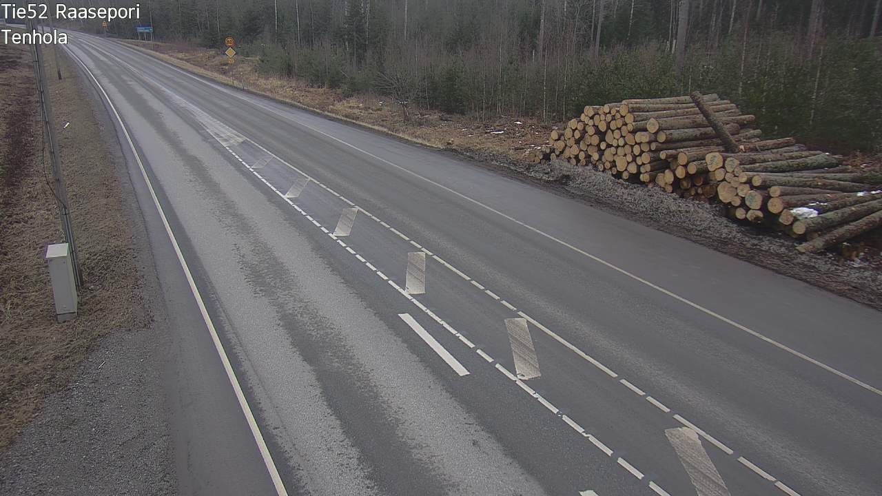 Weather Camera Image Road 52 Raasepori, Tenhola, Raasepori, Uusimaa