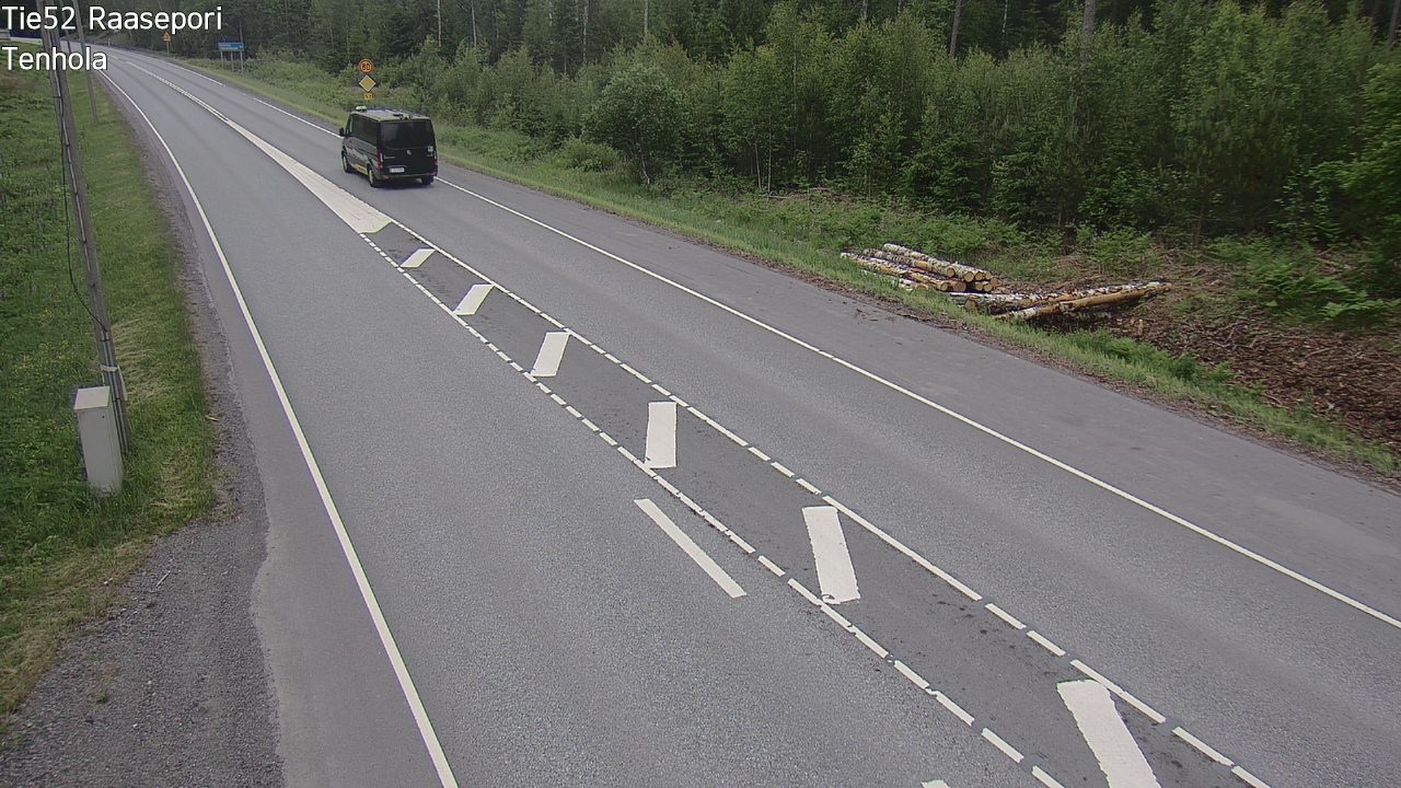 Weather Camera Image Road 52 Raasepori, Tenhola, Raasepori, Uusimaa