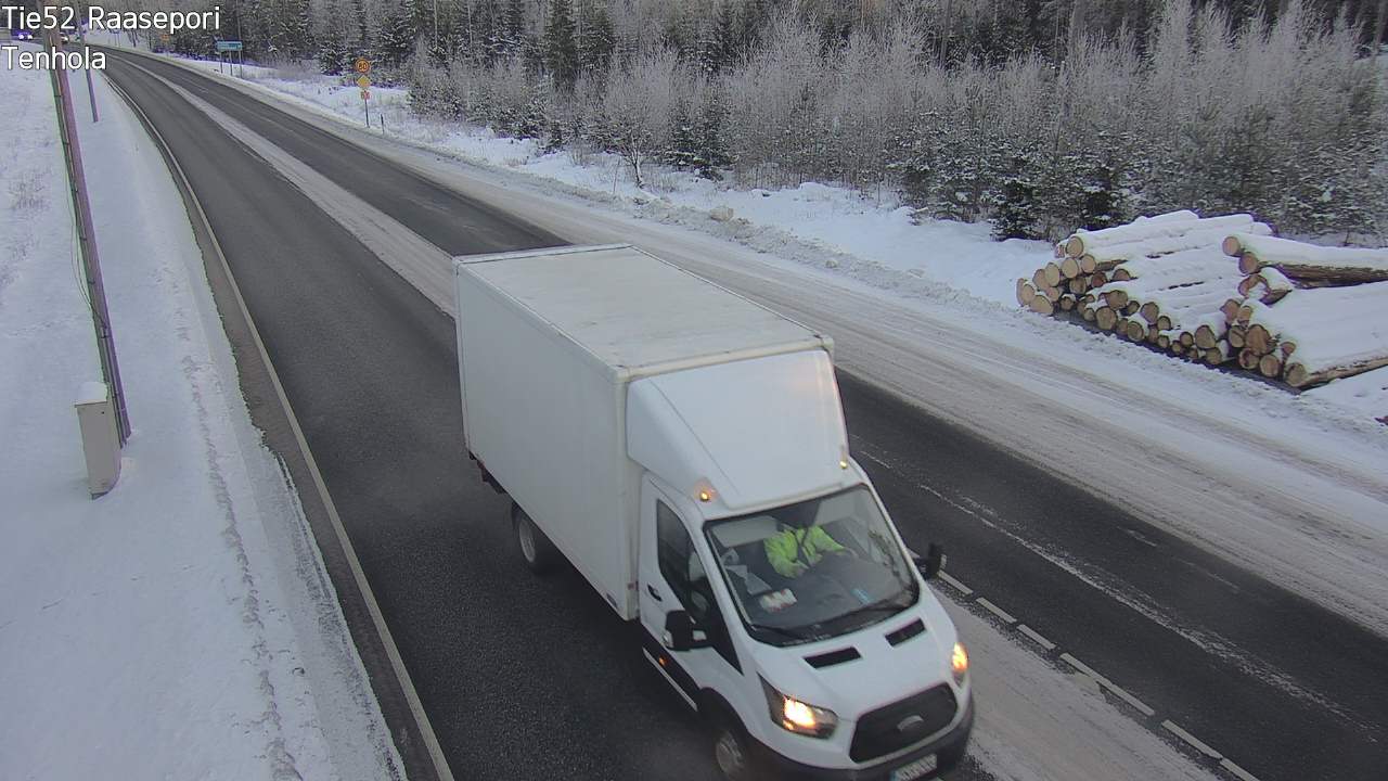 Weather Camera Image Väg 52 Raseborg, Tenhola, Raasepori, Uusimaa