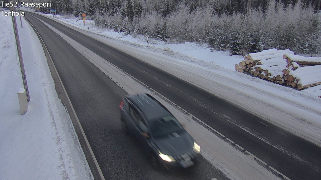Weather Camera Image Väg 52 Raseborg, Tenhola, Raasepori, Uusimaa