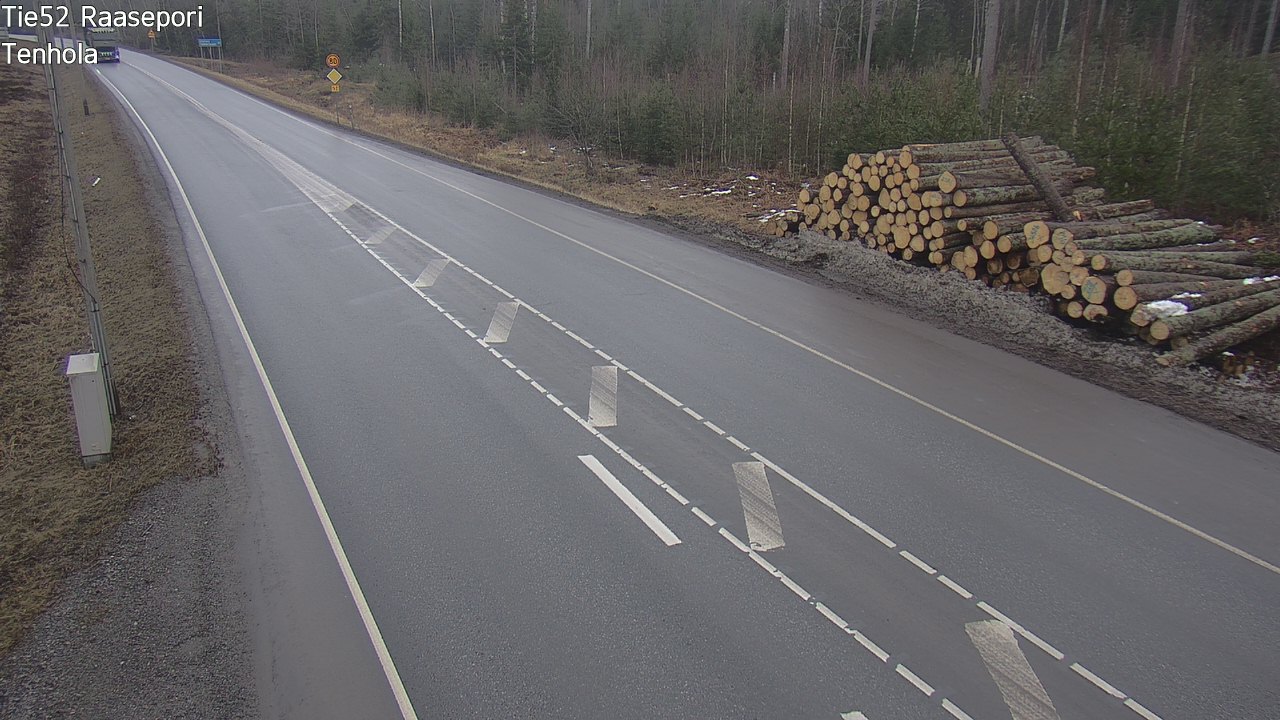 Weather Camera Image Road 52 Raasepori, Tenhola, Raasepori, Uusimaa