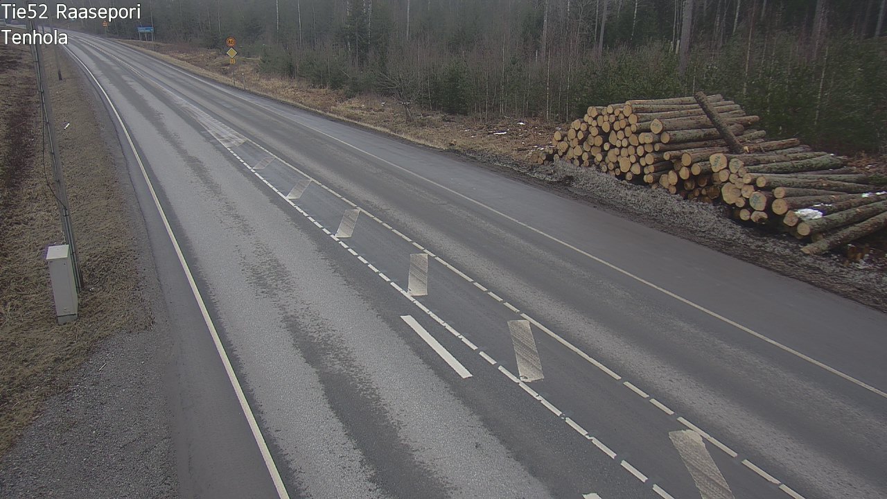 Weather Camera Image Road 52 Raasepori, Tenhola, Raasepori, Uusimaa