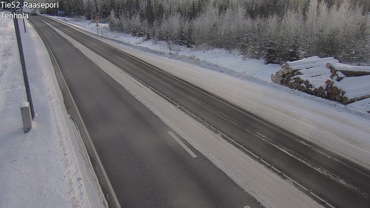 Weather Camera Image Väg 52 Raseborg, Tenhola, Raasepori, Uusimaa