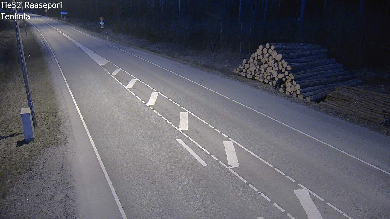 Weather Camera Image Road 52 Raasepori, Tenhola, Raasepori, Uusimaa