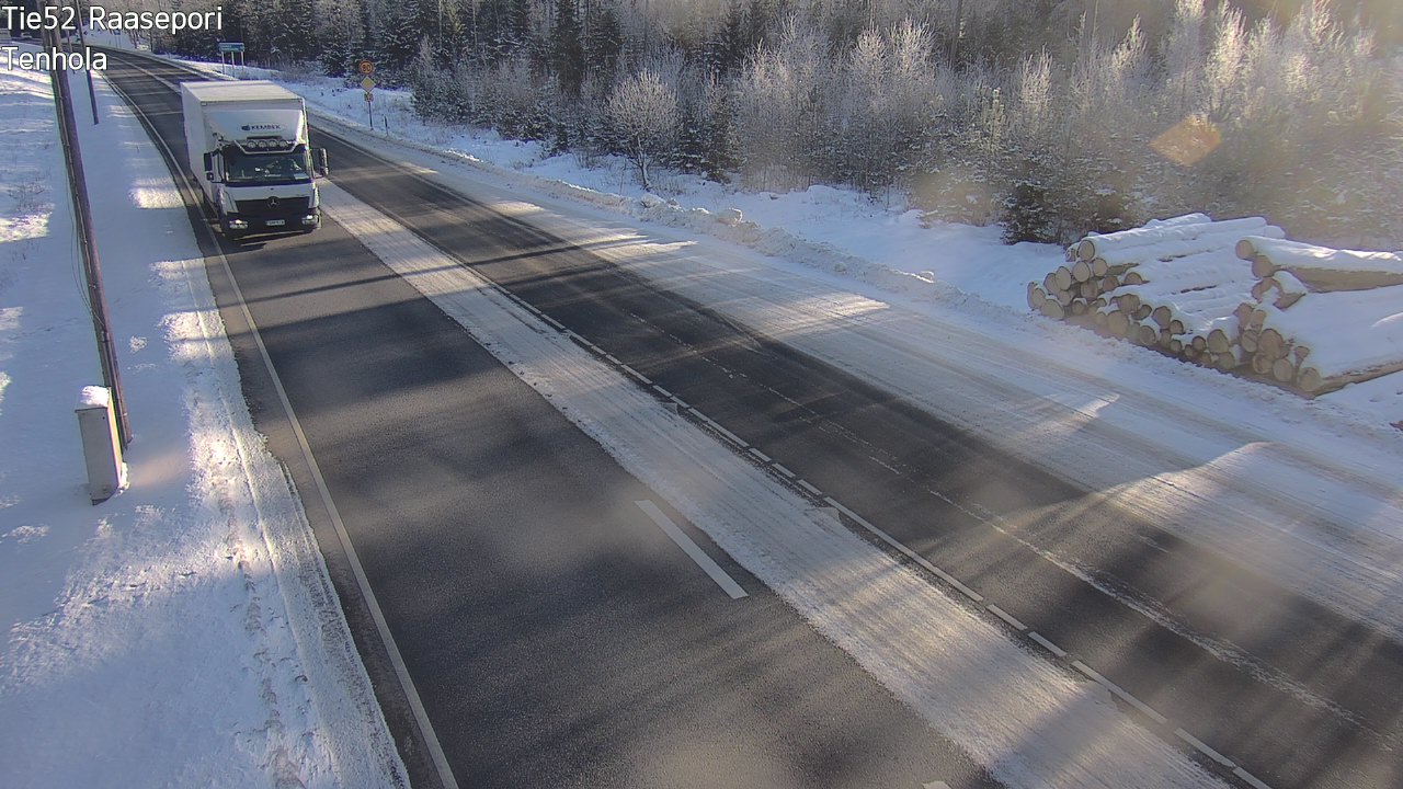 Weather Camera Image Väg 52 Raseborg, Tenhola, Raasepori, Uusimaa