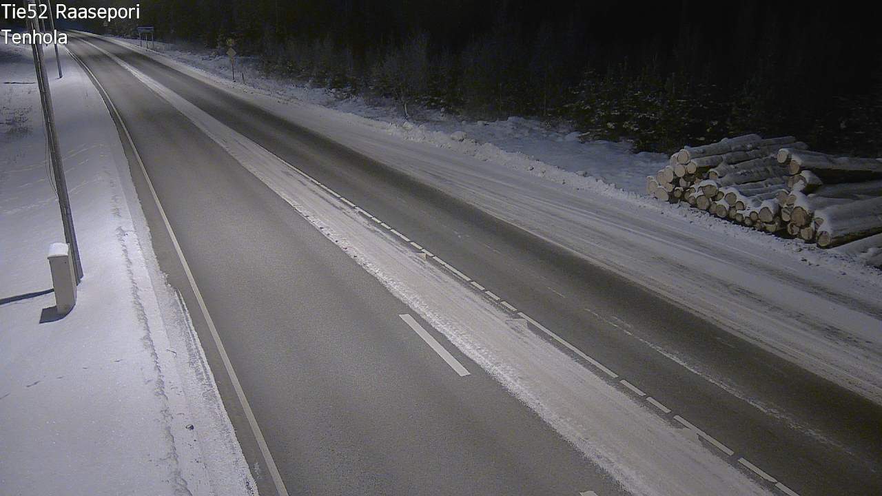 Weather Camera Image Väg 52 Raseborg, Tenhola, Raasepori, Uusimaa
