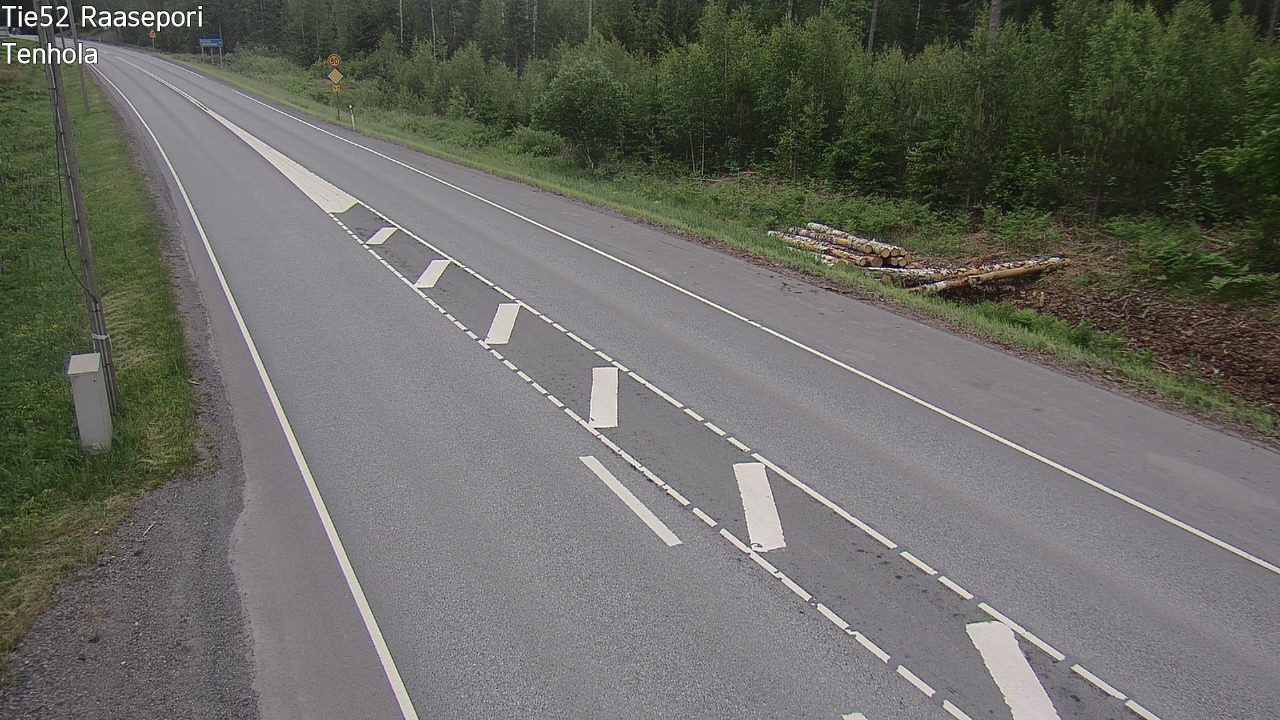 Weather Camera Image Väg 52 Raseborg, Tenhola, Raasepori, Uusimaa