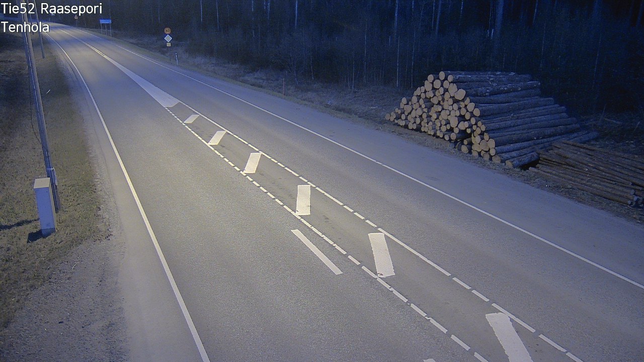 Weather Camera Image Road 52 Raasepori, Tenhola, Raasepori, Uusimaa