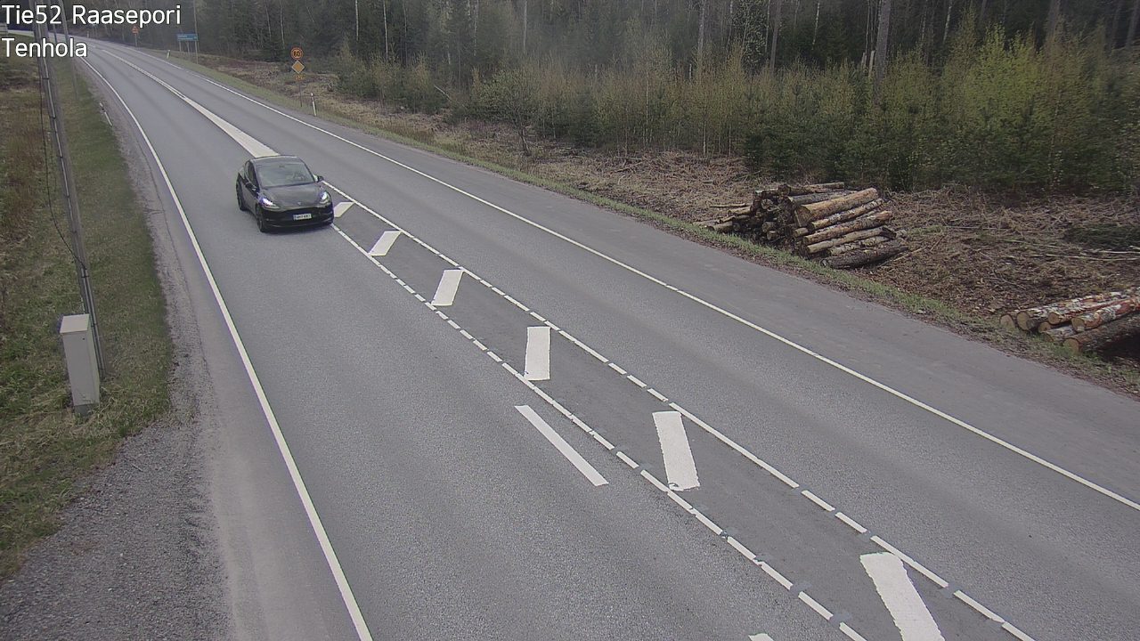 Weather Camera Image Road 52 Raasepori, Tenhola, Raasepori, Uusimaa