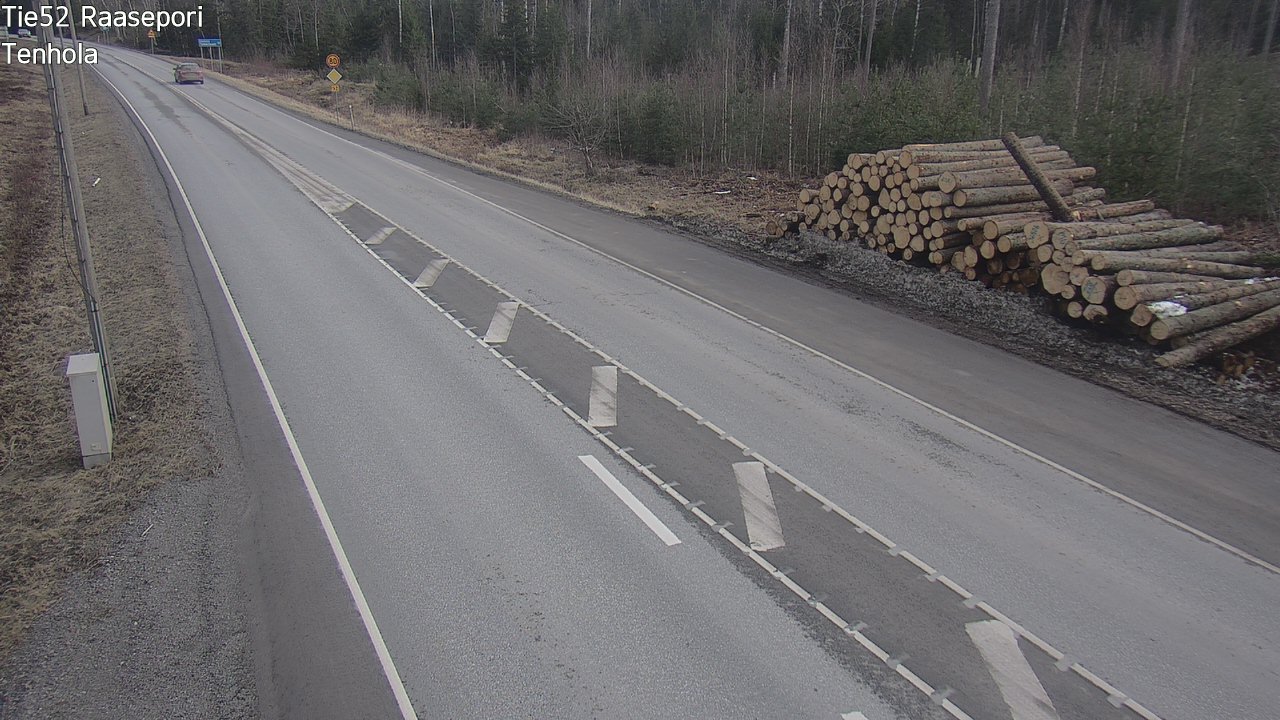 Weather Camera Image Road 52 Raasepori, Tenhola, Raasepori, Uusimaa
