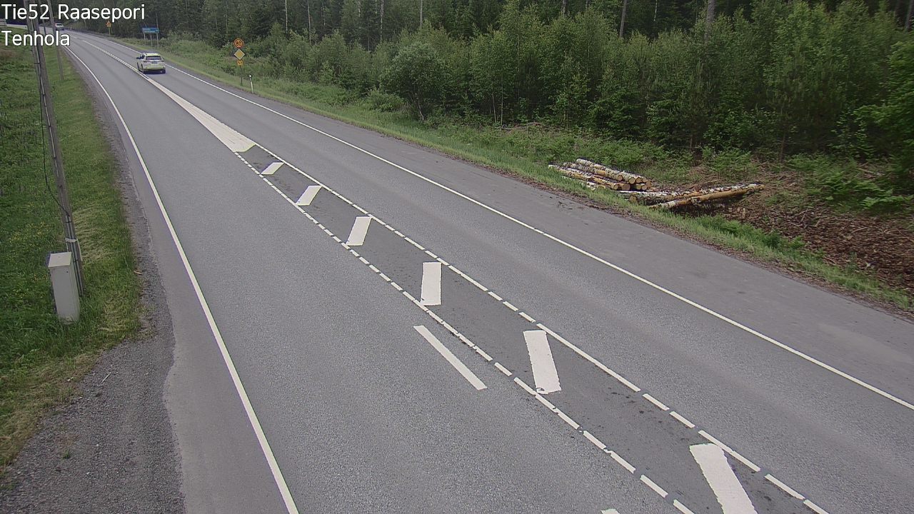 Weather Camera Image Väg 52 Raseborg, Tenhola, Raasepori, Uusimaa