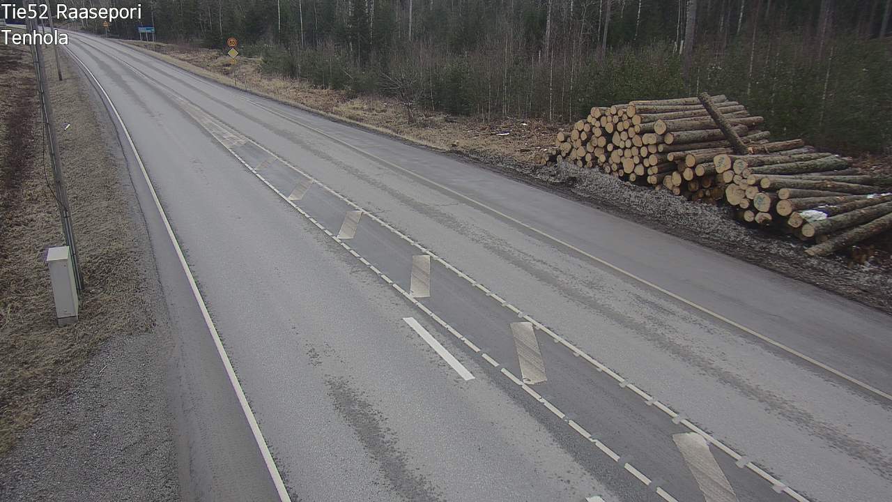 Weather Camera Image Road 52 Raasepori, Tenhola, Raasepori, Uusimaa