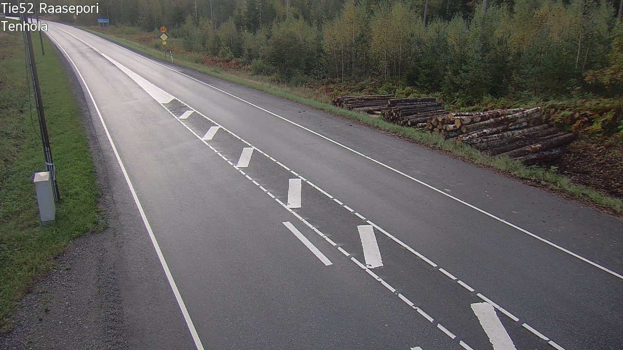 Weather Camera Image Road 52 Raasepori, Tenhola, Raasepori, Uusimaa