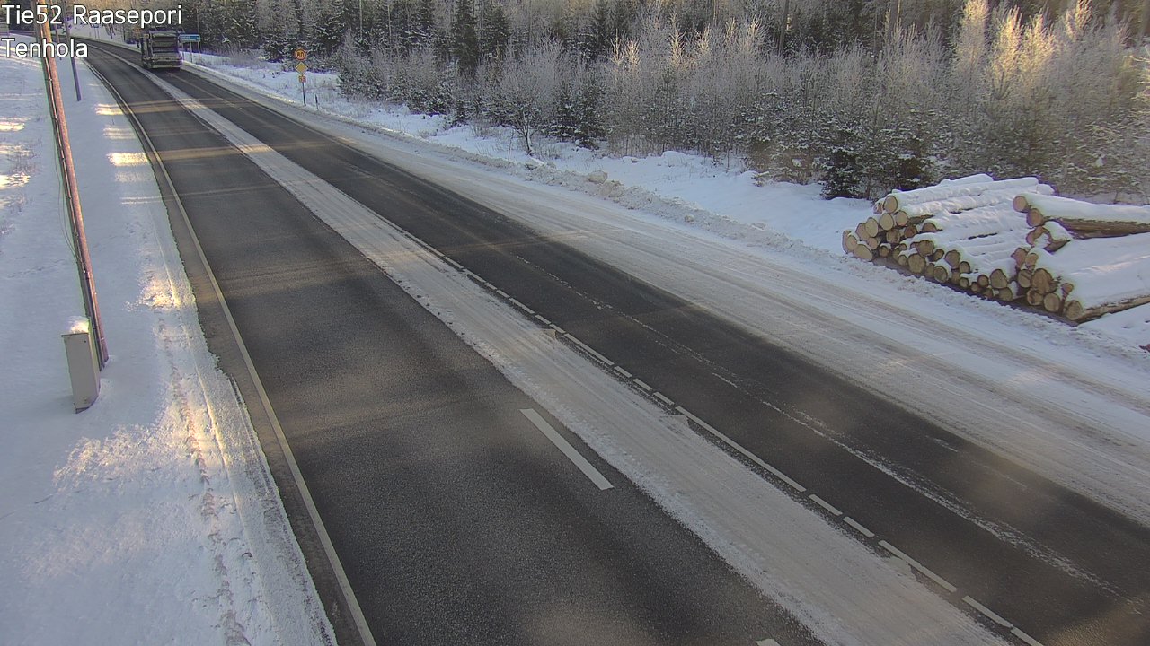 Weather Camera Image Väg 52 Raseborg, Tenhola, Raasepori, Uusimaa