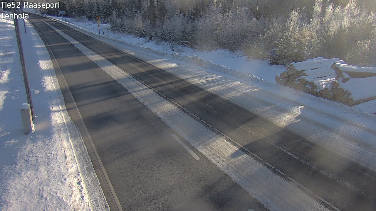 Weather Camera Image Väg 52 Raseborg, Tenhola, Raasepori, Uusimaa