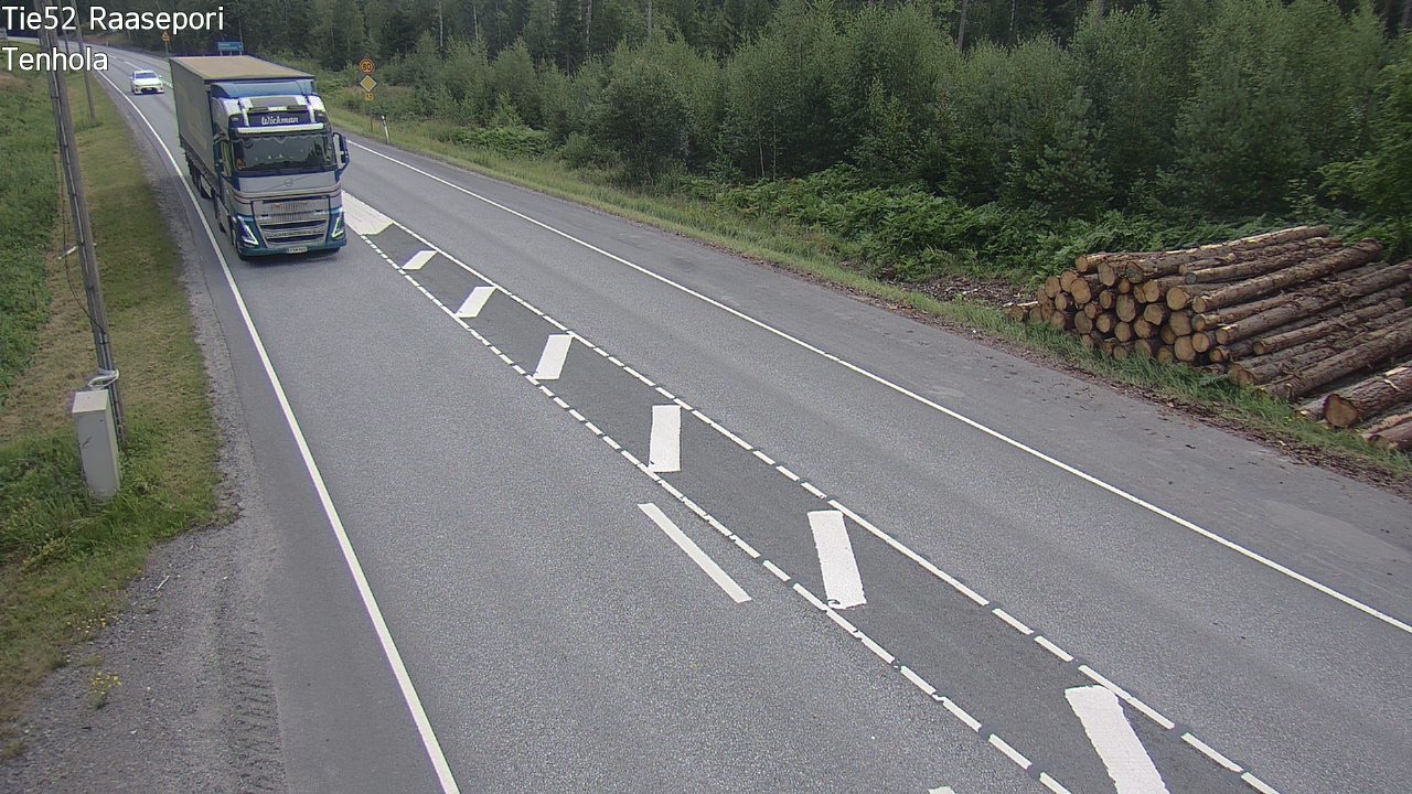 Weather Camera Image Road 52 Raasepori, Tenhola, Raasepori, Uusimaa