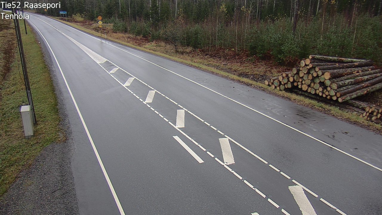 Weather Camera Image Road 52 Raasepori, Tenhola, Raasepori, Uusimaa