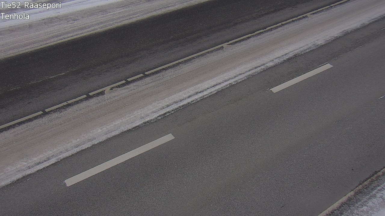 Weather Camera Image Väg 52 Raseborg, Tenhola, Raasepori, Uusimaa