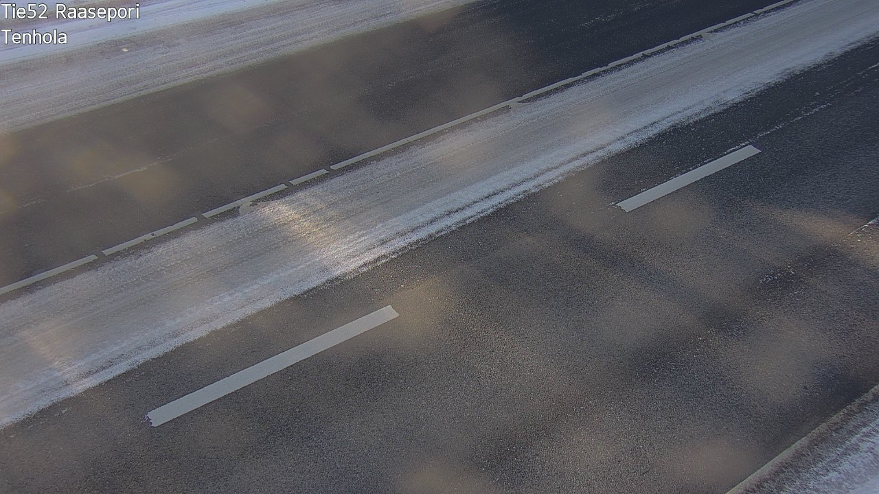 Weather Camera Image Väg 52 Raseborg, Tenhola, Raasepori, Uusimaa