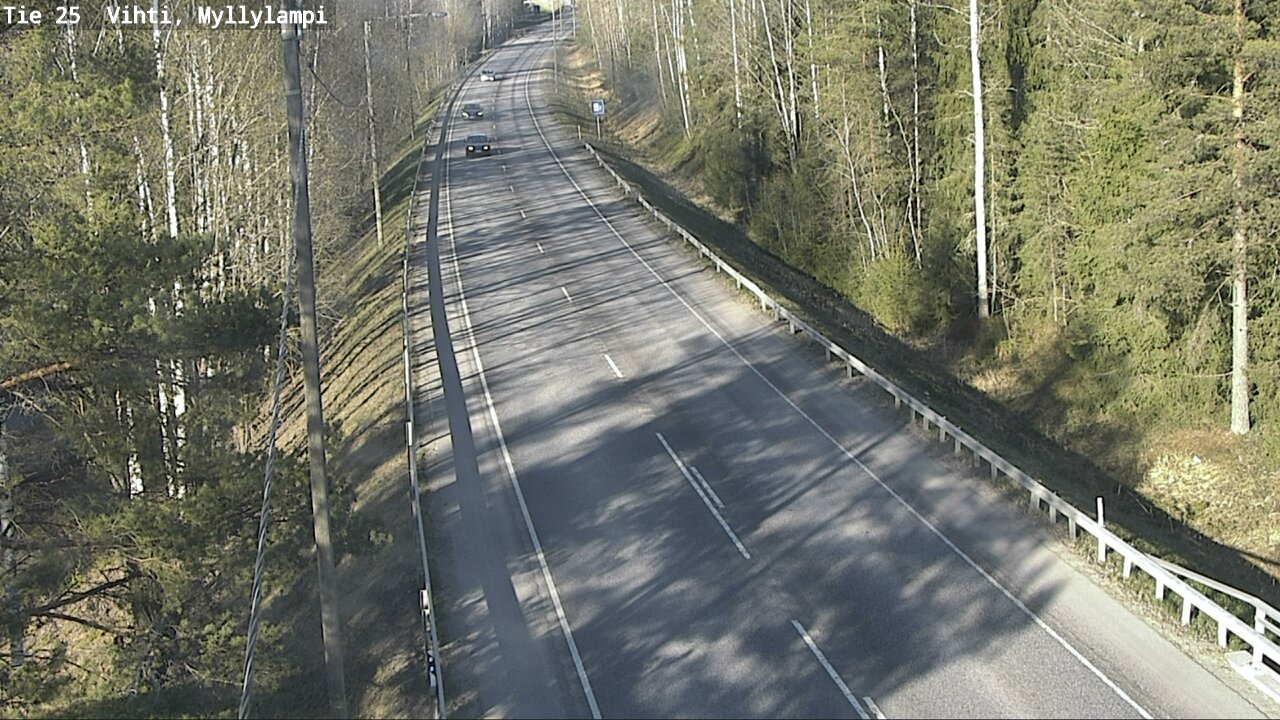 Kelikamerat Kuva Tie 25 Lohja Myllylampi, Lohja, Uusimaa