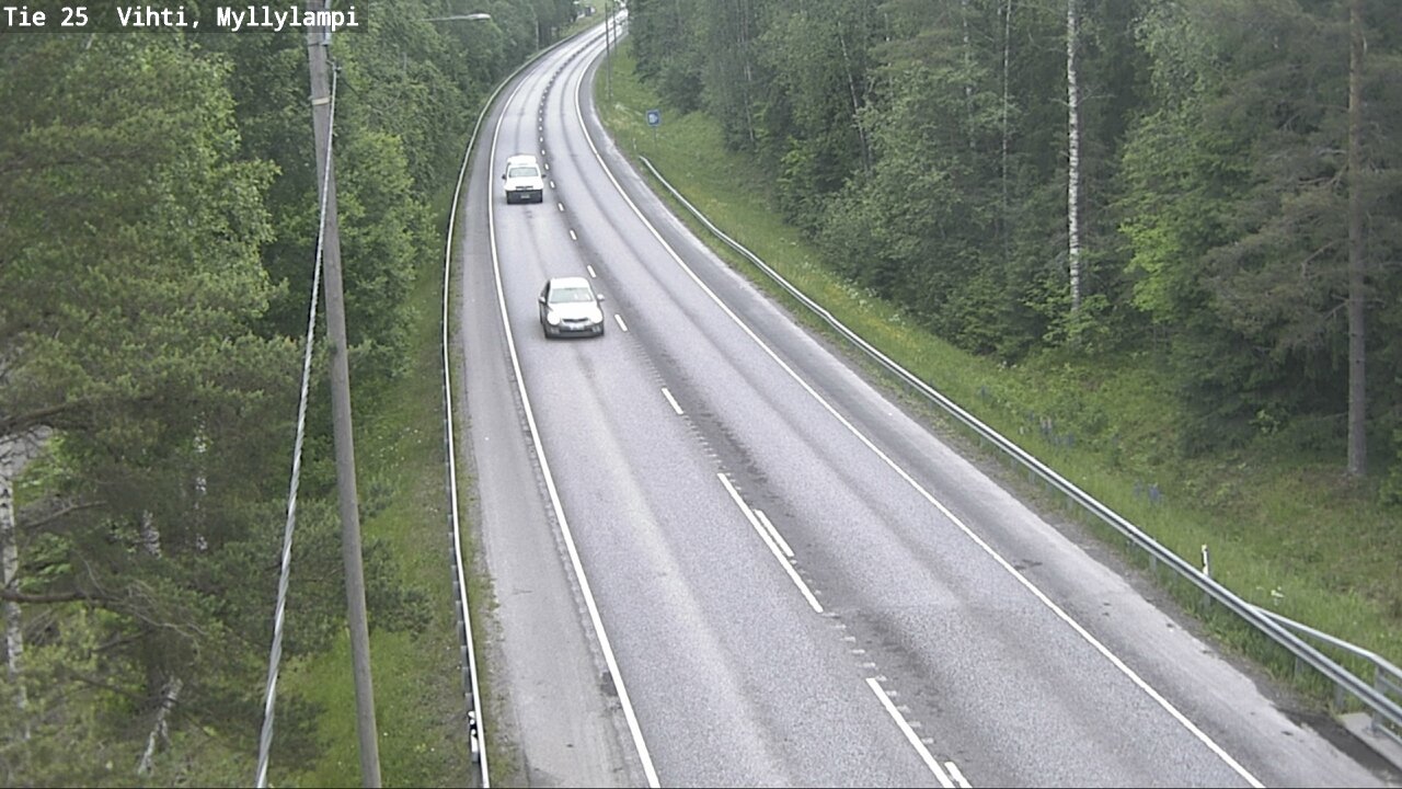 Kelikamerat Kuva Tie 25 Lohja Myllylampi, Lohja, Uusimaa
