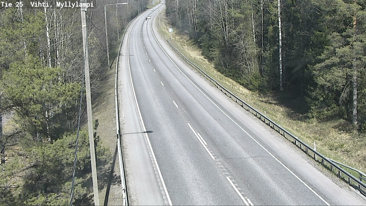 Kelikamerat Kuva Tie 25 Lohja Myllylampi, Lohja, Uusimaa