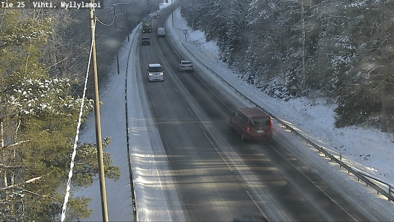 Kelikamerat Kuva Tie 25 Lohja Myllylampi, Lohja, Uusimaa